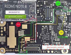 Redmi Note 8 مسیر لایت